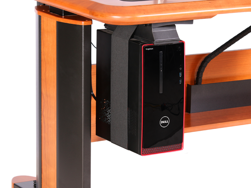 Make Space at Your Office by Mounting under Desk CPU Holder